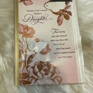 🧡10/$10 Elegant Floral Daughter Card